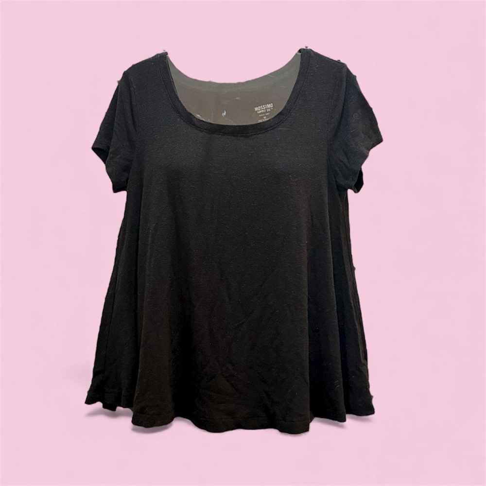 Mossimo Supply Co. Black Short Sleeve Tee